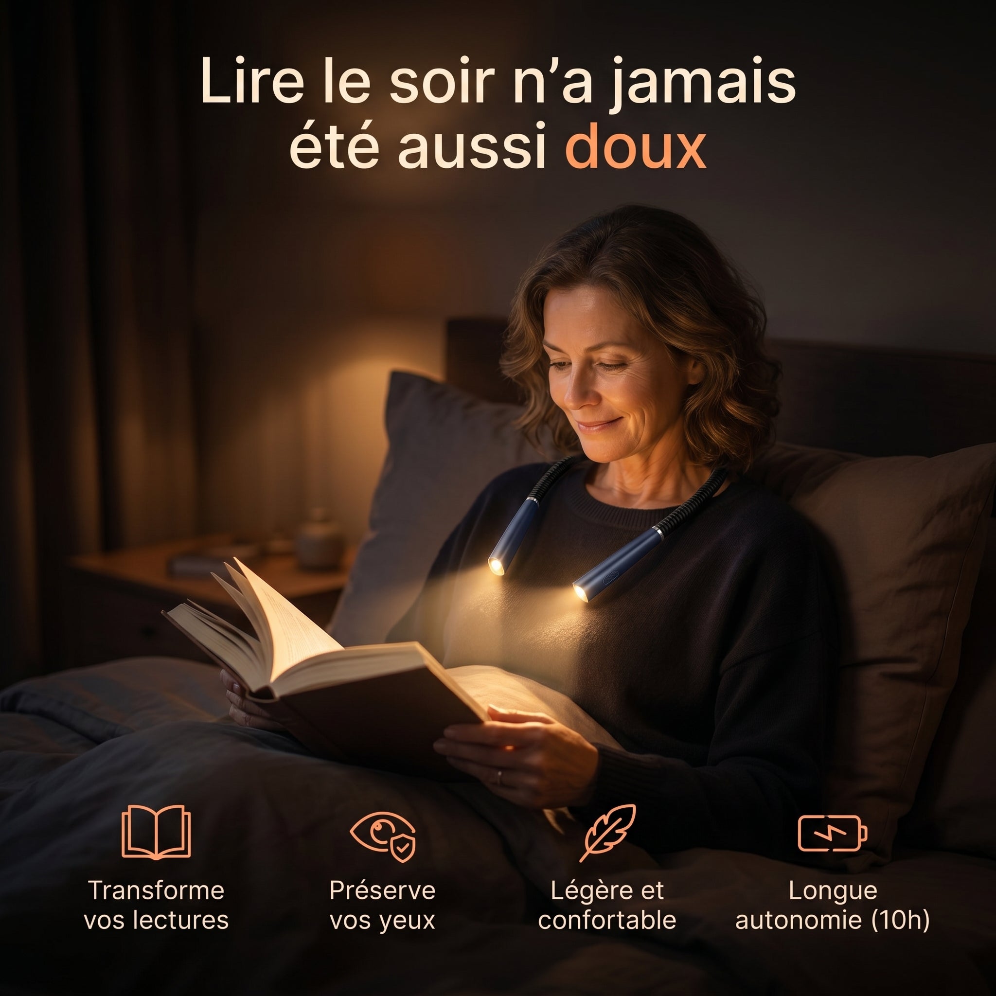 Lampe De Lecture - Ultra-Légère