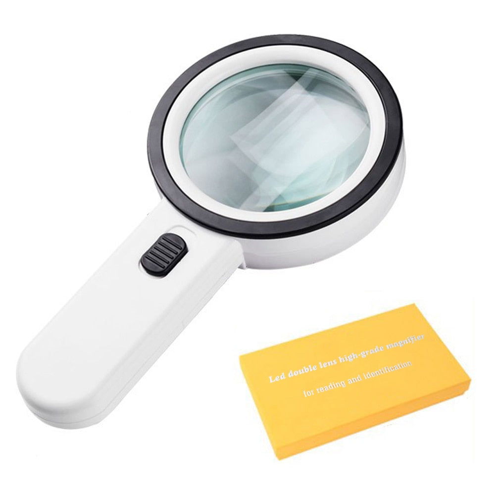 30x LED Backlit Optical Magnifier