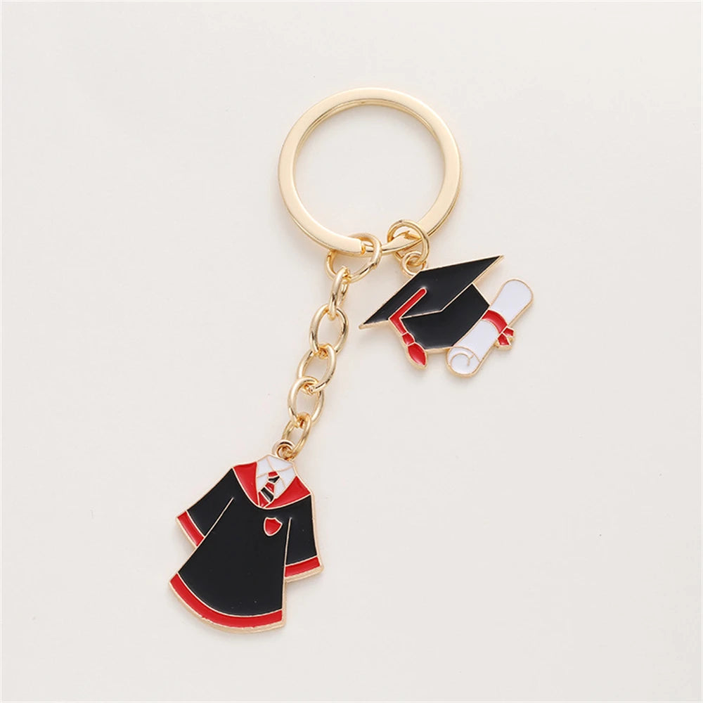 Harry Potter Keychain - Miniature Academic Robe, Book and Pen