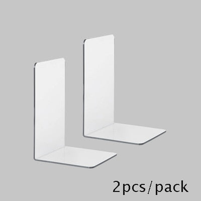 Serre-livres en acrylique transparent