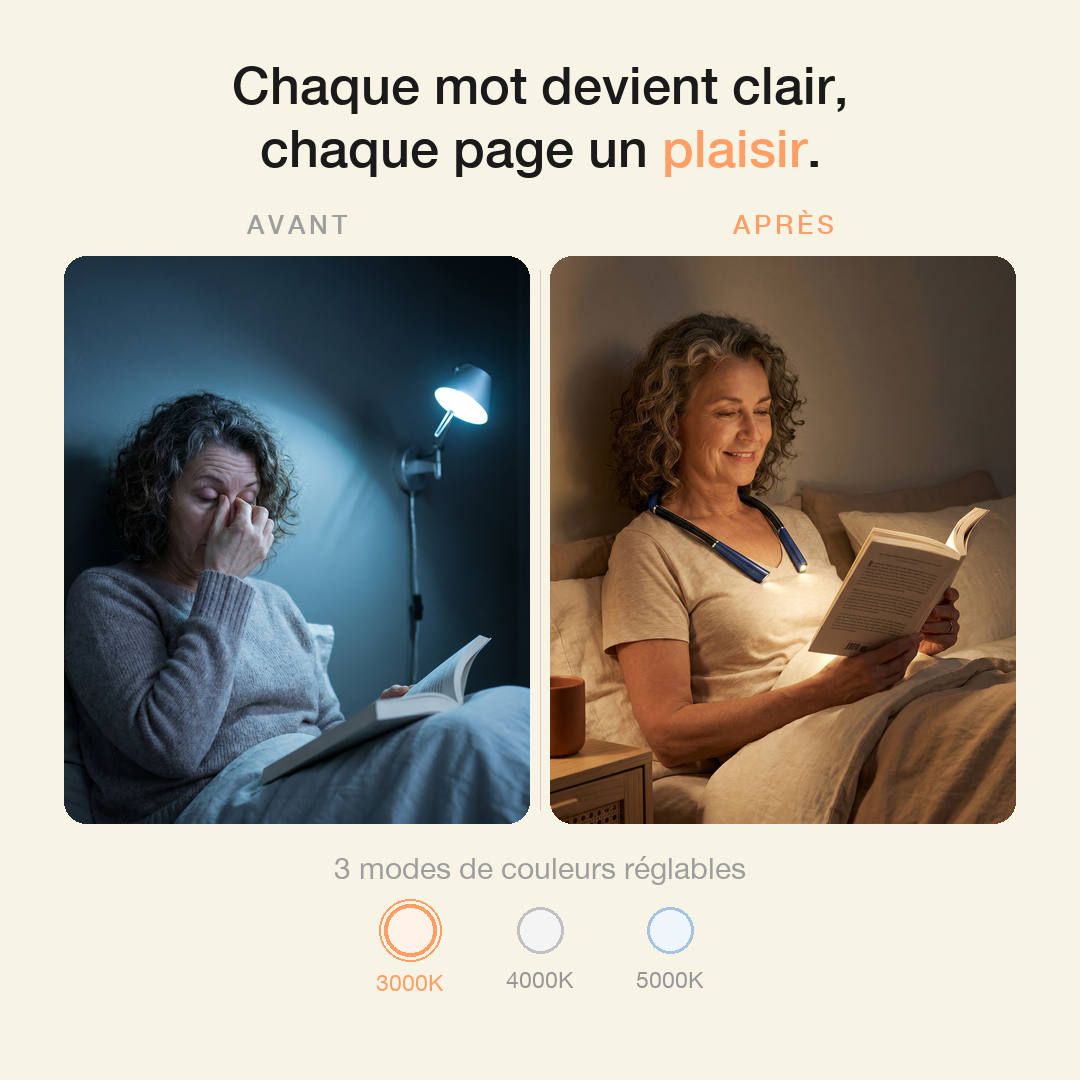 Lampe De Lecture - Ultra-Légère