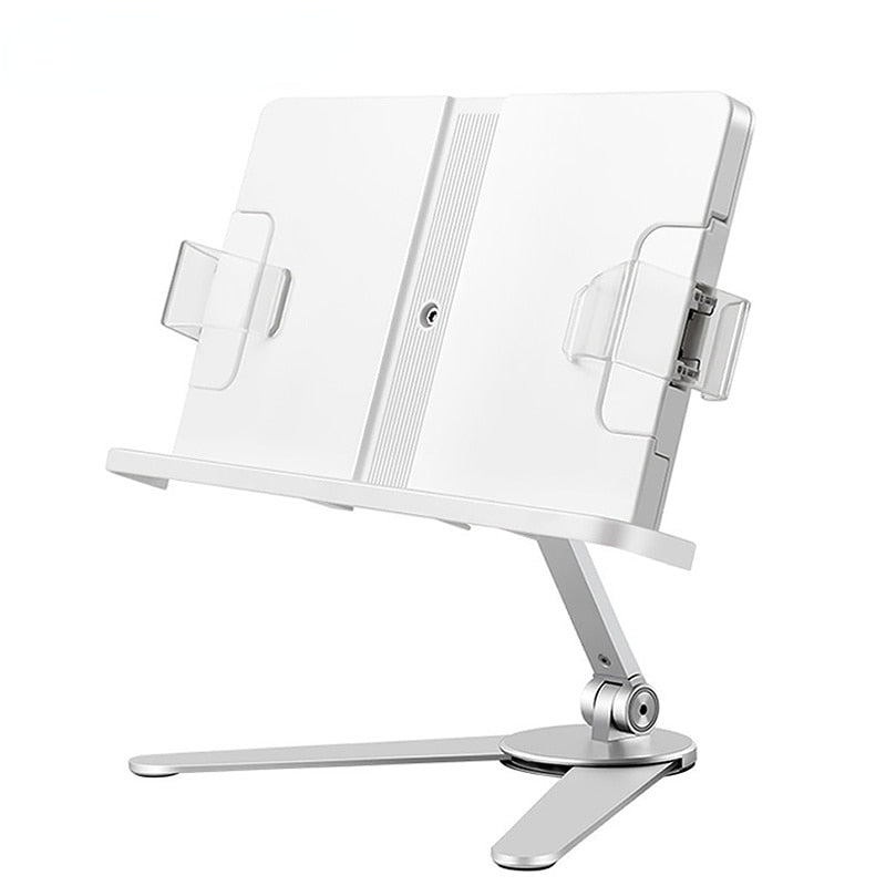 Support de livre en aluminium réglable
