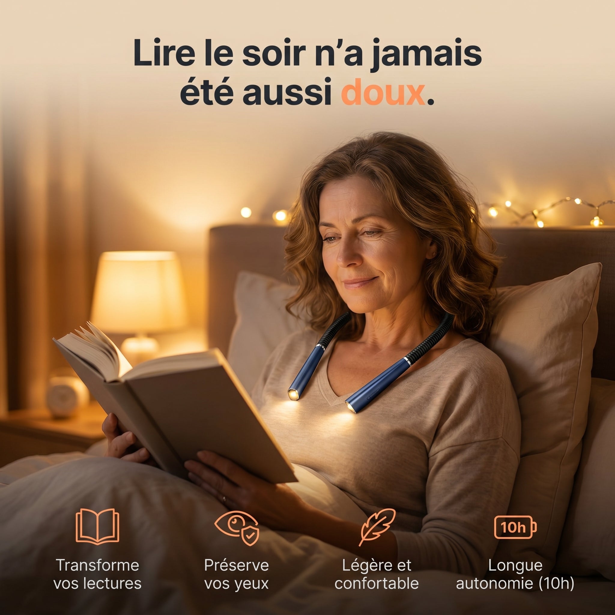 Lampe De Lecture - Ultra-Légère