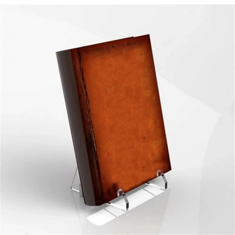 Support Livre en Acrylique - Porte-Livres et Tablette pour Bureau