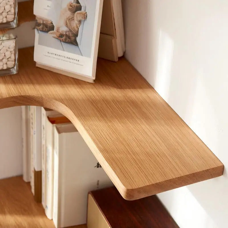 Solid Wood Corner Shelf - Pine Tripod