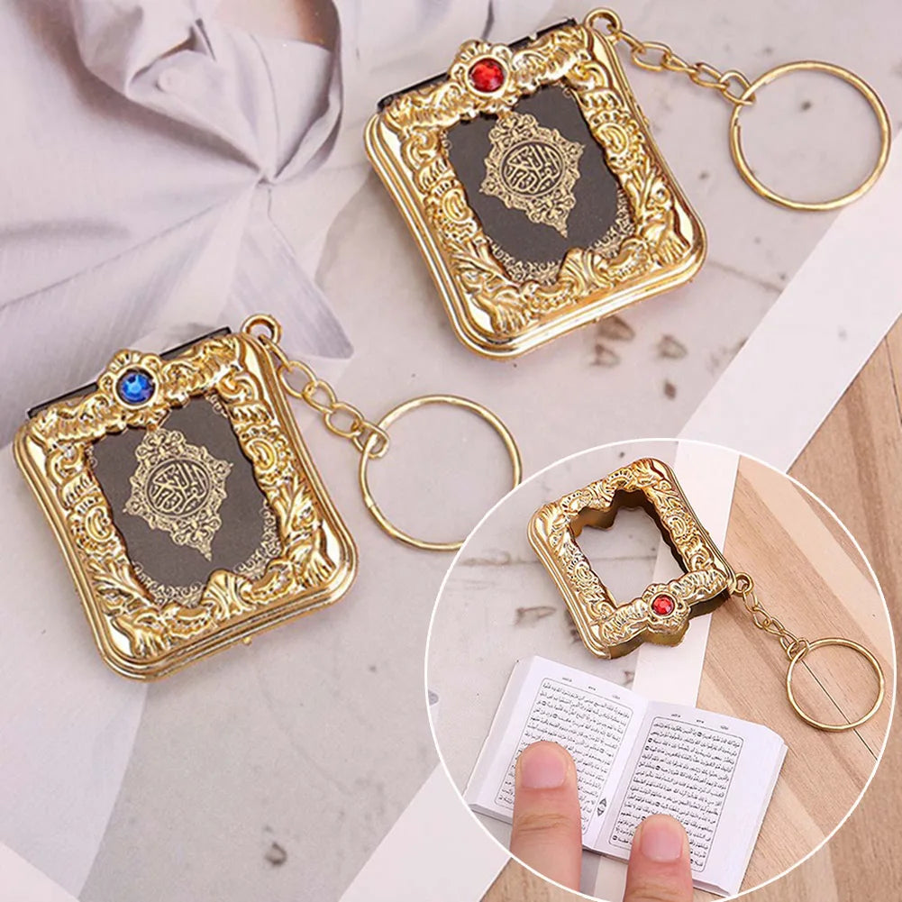 Islamic Mini Quran Keychain in Resin - Book of the Quran