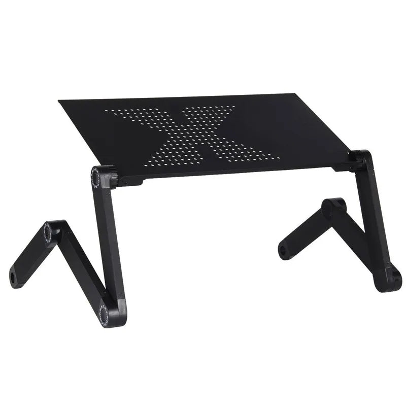 Bureau d'Ordinateur Portable Réglable - Support Ergonomique pour Lit et Canapé