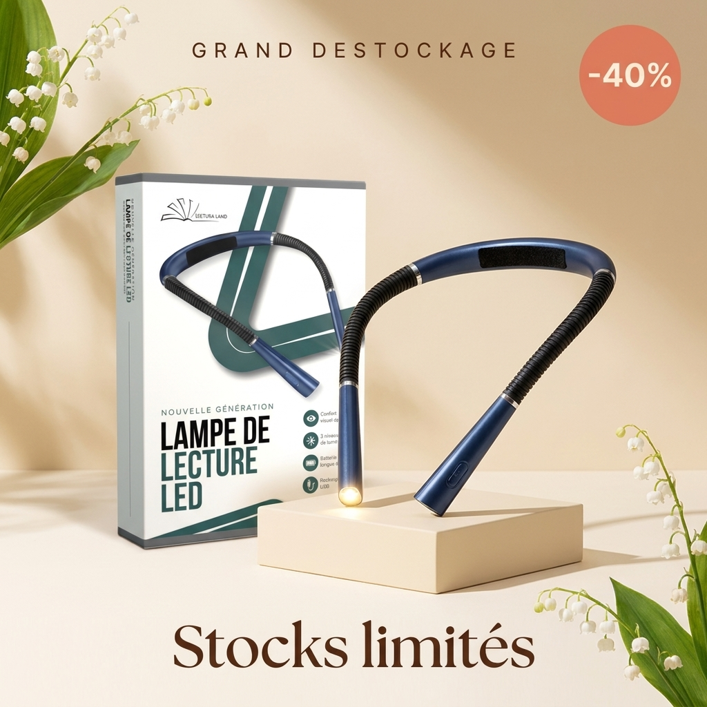 LAMPE DE LECTURE TOUR DE COU