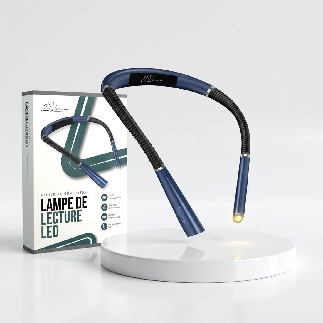 Lampe de lecture Lectura, 102 grammes